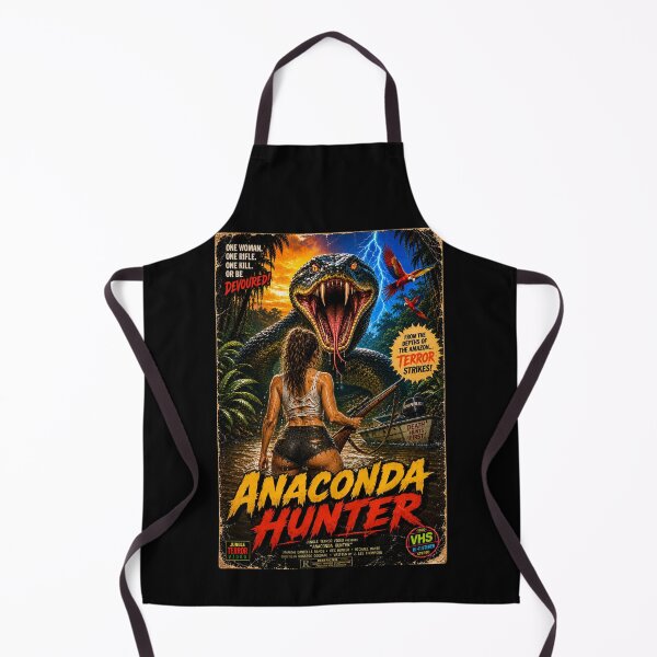 Item preview, Anaconda Hunter - Retro B Movie Horror Creature Feature designed and sold by FilMate.