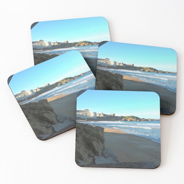 Item preview, Biarritz beach at sunrise designed and sold by Nenette11.