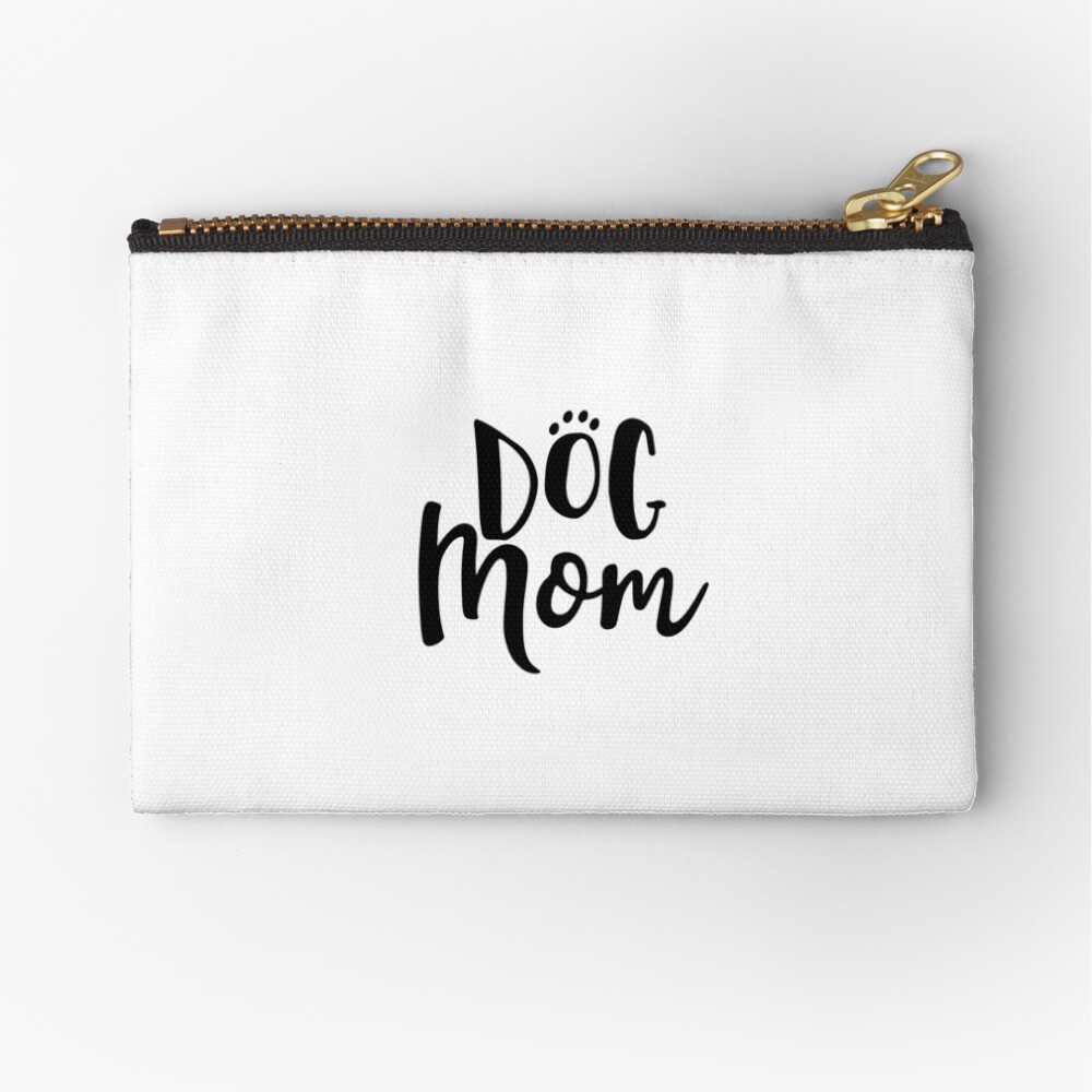 Proud Dog Mom Zipper Pouch