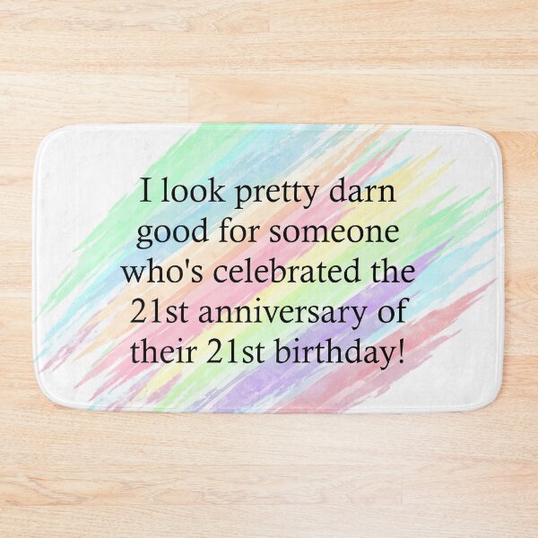 Item preview, Funny 42nd Birthday Quote Design designed and sold by MissTerryWoman.