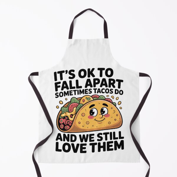 Item preview, It’s Ok To Fall Apart Taco designed and sold by Millsoft.