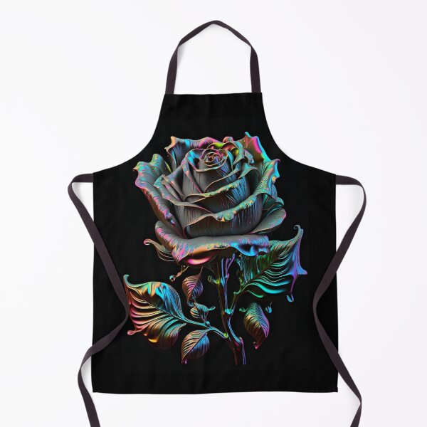 Item preview, Iridescent Black Rose Aesthetic Art designed and sold by Amr Siam.