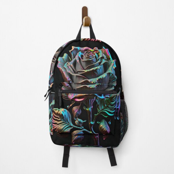 Item preview, Iridescent Black Rose Aesthetic Art designed and sold by Amr Siam.
