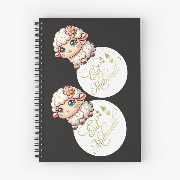 Item preview, Eid Mubarak, Eid al-Adha, Adha Mubarak, Cute Sheep Cartoon, Islamic Holiday sticker  designed and sold by New Art.