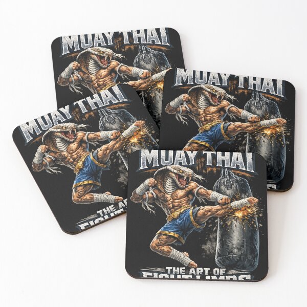 Item preview, Cobra Snake Muay Thai Fighter - Heavy Bag Edition designed and sold by redsharkuk.