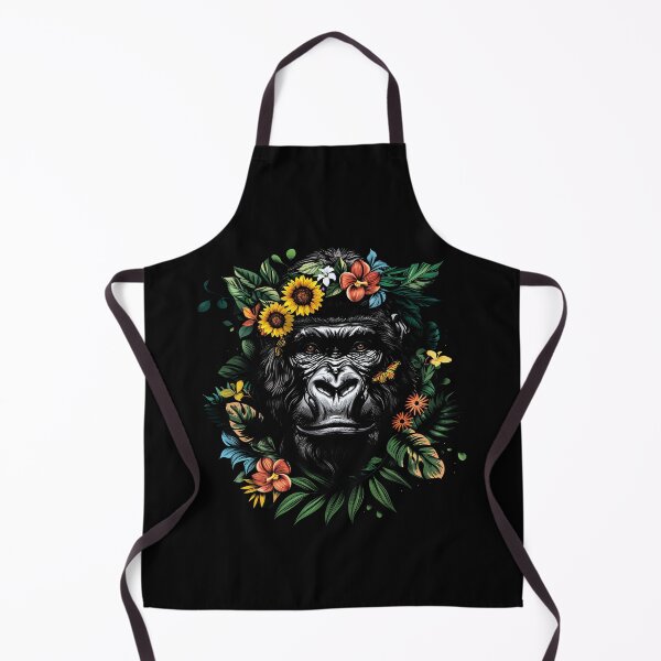 Item preview, Funny Gorilla Floral Colorful Boys Girls Kids designed and sold by rafaeltto.