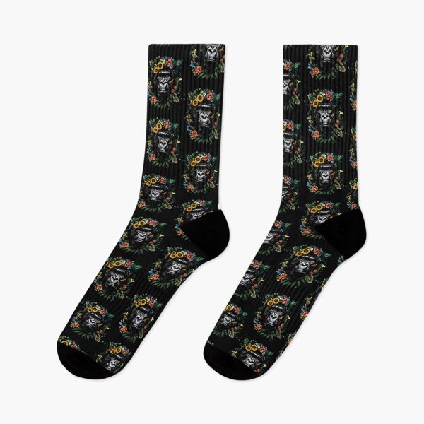 Item preview, Funny Gorilla Floral Colorful Boys Girls Kids designed and sold by rafaeltto.