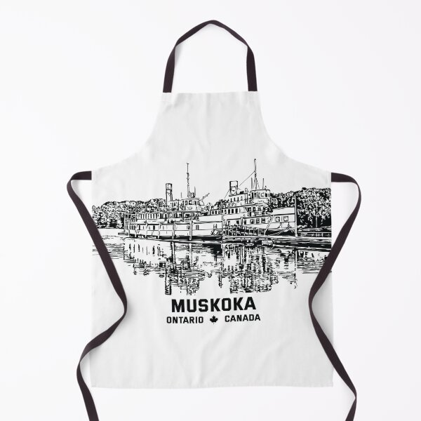 Item preview, Muskoka ON - Ink Illustration designed and sold by Lakeric Cityscapes.