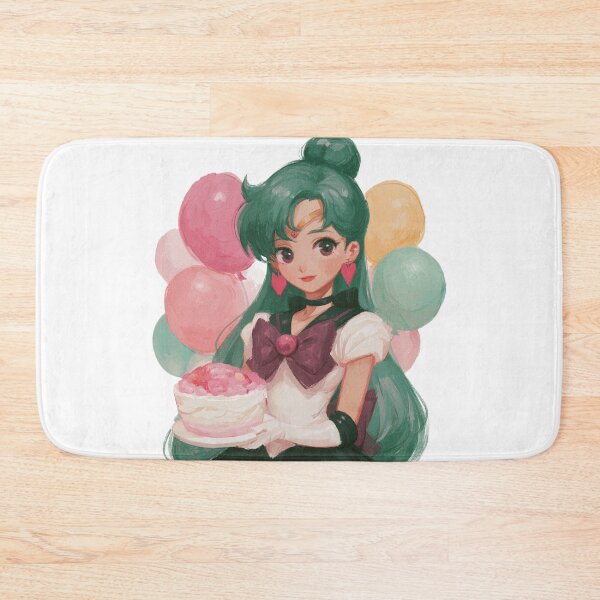 Item preview, Sailor Pluto birthday cake party card designed and sold by spiritedmuse.