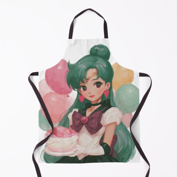 Item preview, Sailor Pluto birthday cake party card designed and sold by spiritedmuse.