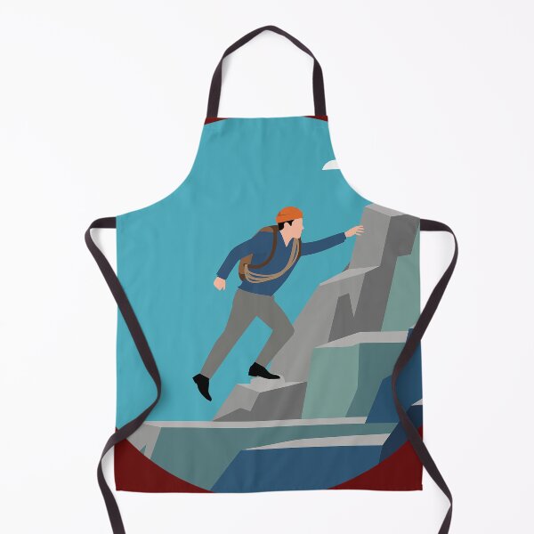 Item preview, Mountain Climber Adventure Illustration designed and sold by Gdmark.