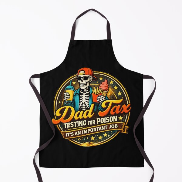Item preview, Dad Tax Testing For Poison Funny Skeleton Dad Food Tax Graphic Shirt designed and sold by Teetreasure2.
