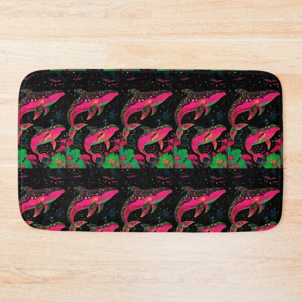 Item preview, Neon Cosmic Whale Ocean Art designed and sold by Amr Siam.