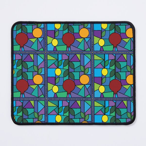 Item preview, Mediterranean Garden on Stained Glass designed and sold by Qousqoza7.