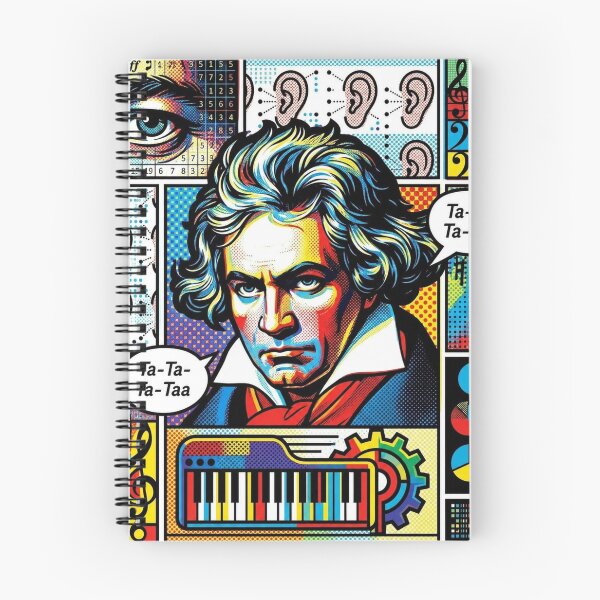 Item preview, Pop Art Graphic Ludwig van Beethoven Composer designed and sold by G-M-Designs.