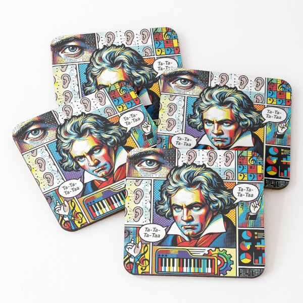 Item preview, Pop Art Graphic Ludwig van Beethoven Composer designed and sold by G-M-Designs.