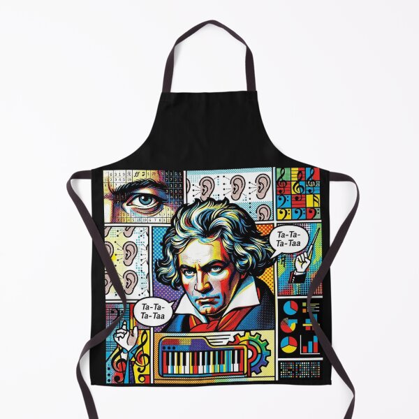 Item preview, Pop Art Graphic Ludwig van Beethoven Composer designed and sold by G-M-Designs.