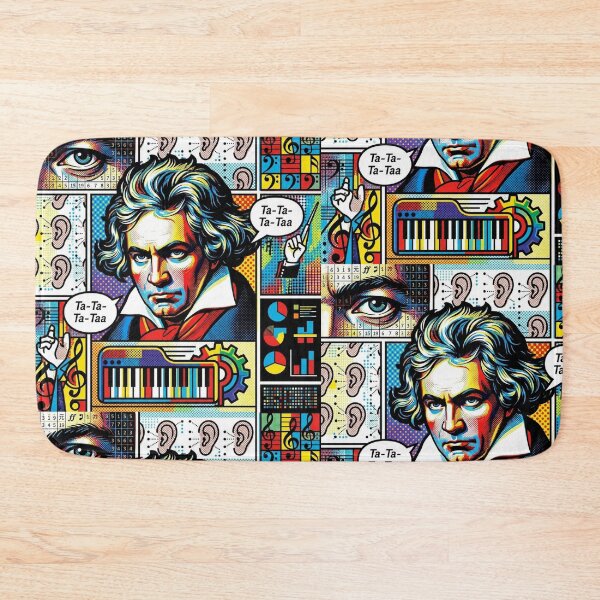 Item preview, Pop Art Graphic Ludwig van Beethoven Composer designed and sold by G-M-Designs.