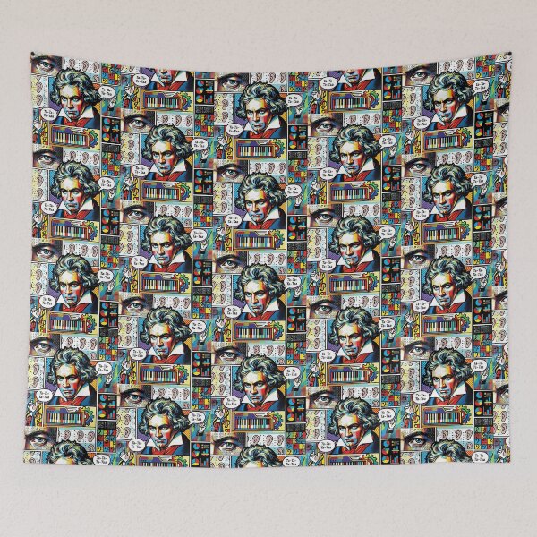 Item preview, Pop Art Graphic Ludwig van Beethoven Composer designed and sold by G-M-Designs.