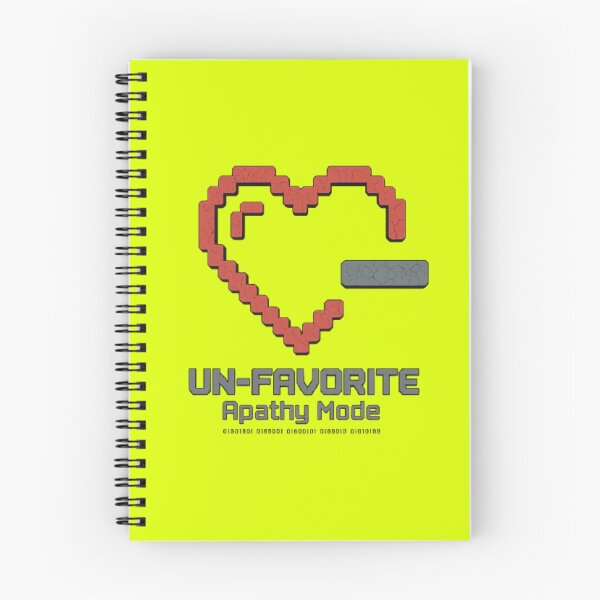 Item preview, UN-FAVORITE Apathy Mode Pixel Heart designed and sold by goldcov.