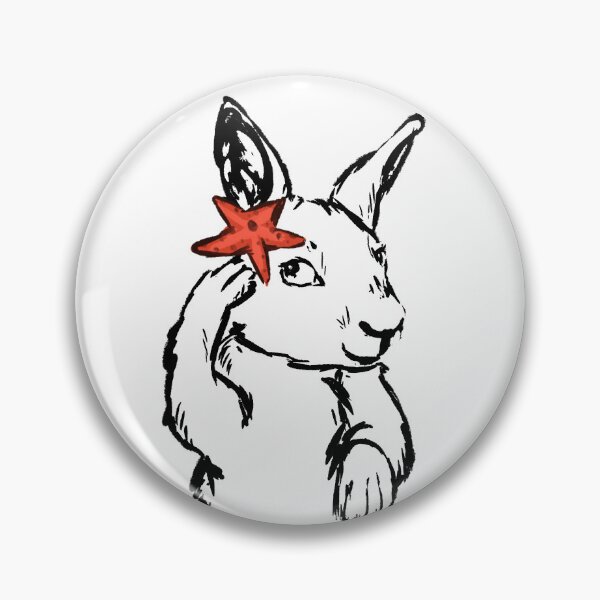 Item preview, Rabbit with a Starfish designed and sold by Antiope33.