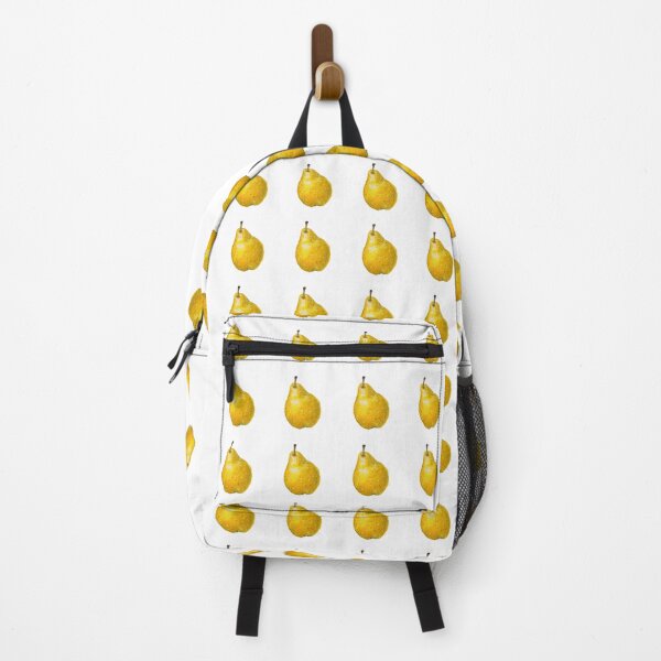 Item preview, Golden Yellow Pear Oil Pastel Botanical Food Illustration designed and sold by kenagoup.