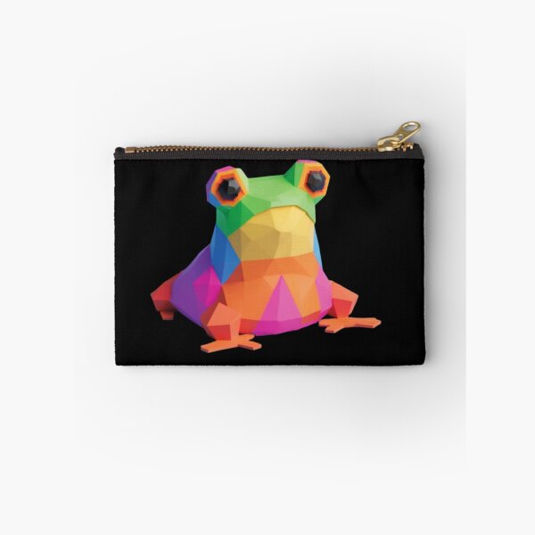 Item preview, Lowpoly Vibrant Frog Slug designed and sold by pompom123.