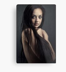 Innocent young woman Metal Print
