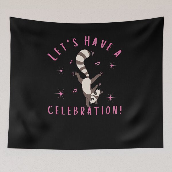 Item preview, Funny Raccoon Dancing Celebration Cute Party Animal Retro Vibes Night designed and sold by faridman.