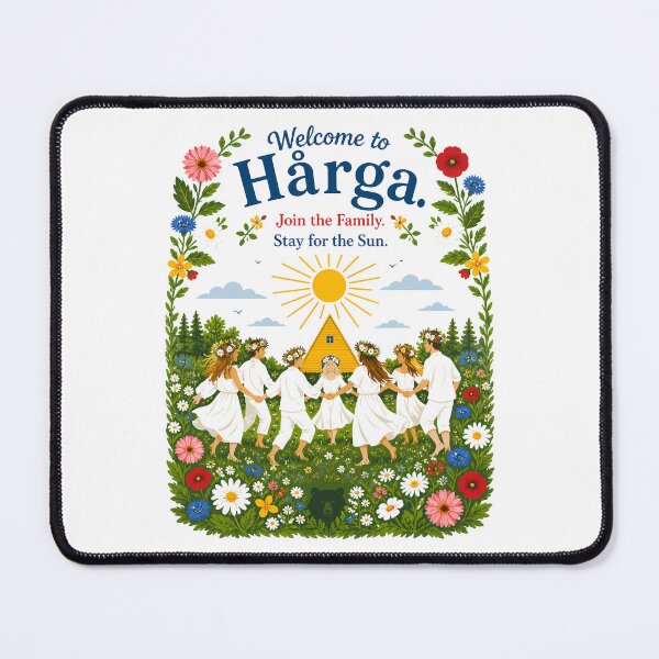 Item preview, Welcome To Harga Folk Postcard designed and sold by agearb.