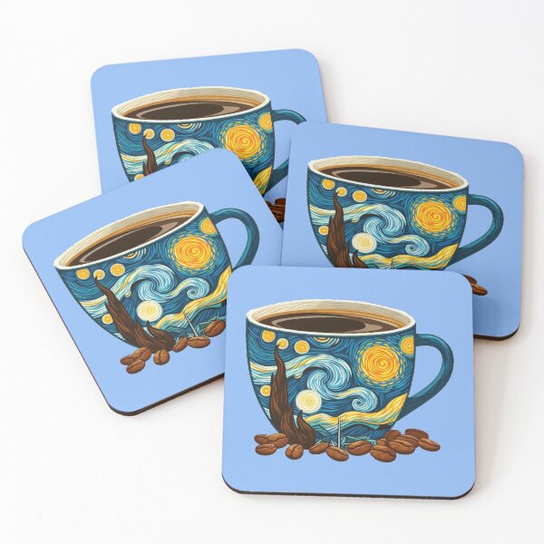 Item preview, Van Gogh Coffee designed and sold by NerdiPop.