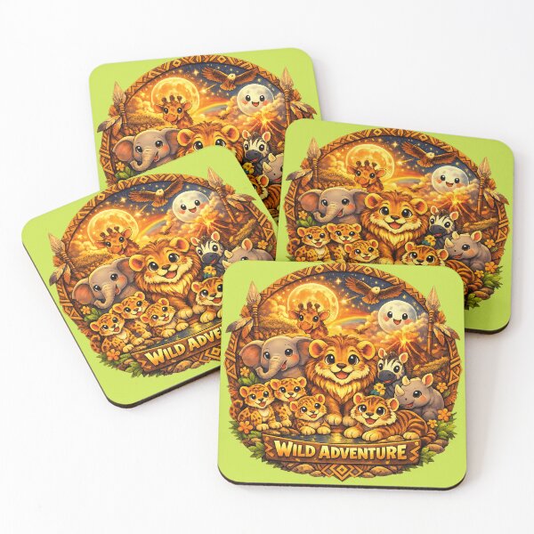 Item preview, Kids African wildlife animals designed and sold by M--Y.