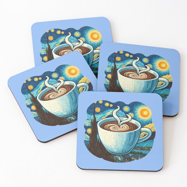 Item preview, Van Gogh Coffee designed and sold by NerdiPop.