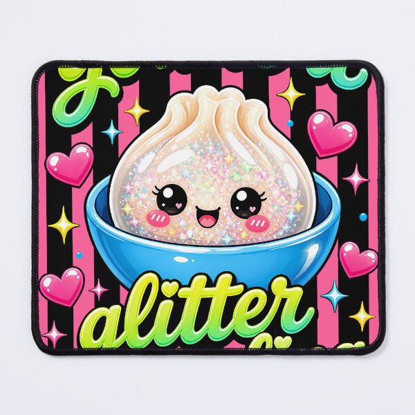 Item preview, You're a Glitter Dumpling Funny Food Pun Kawaii Dumpling designed and sold by DianneShelton.