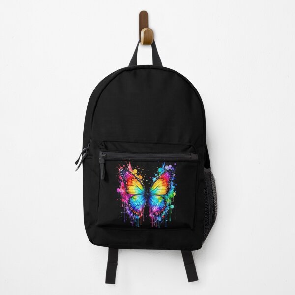 Item preview, Rainbow Watercolor Butterfly Design designed and sold by ColorSplash123.