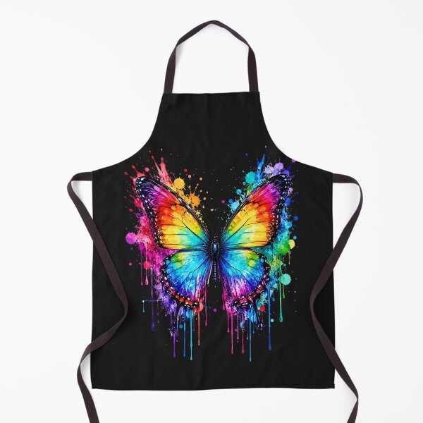 Item preview, Rainbow Watercolor Butterfly Design designed and sold by ColorSplash123.