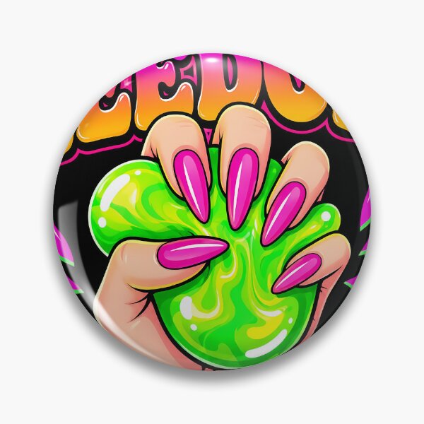Item preview, In My Needoh Era Neon Retro Stress Ball Cute Bright designed and sold by DianneShelton.