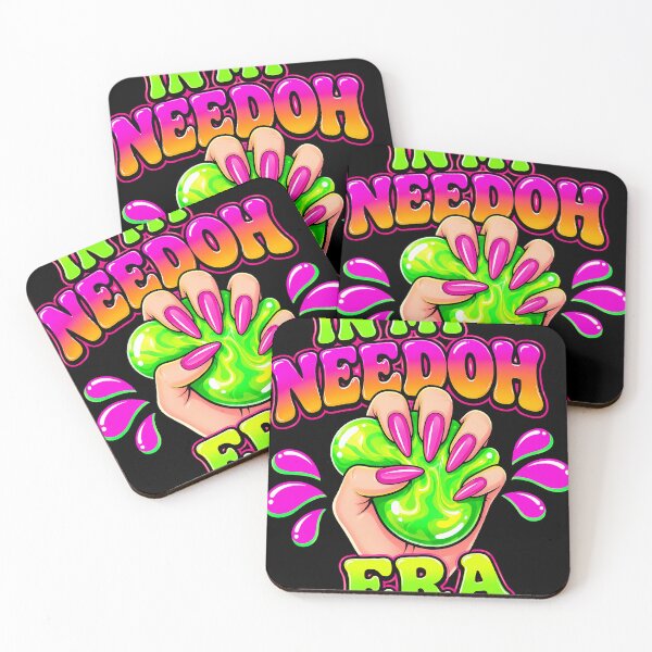 Item preview, In My Needoh Era Neon Retro Stress Ball Cute Bright designed and sold by DianneShelton.