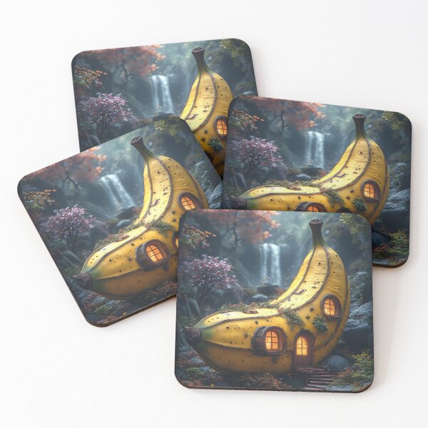 Item preview, The Cozy Banana Cottage designed and sold by Vhelir-Art.
