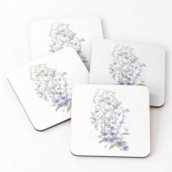 Item preview,  Blue morning glory flower  designed and sold by uunaa.