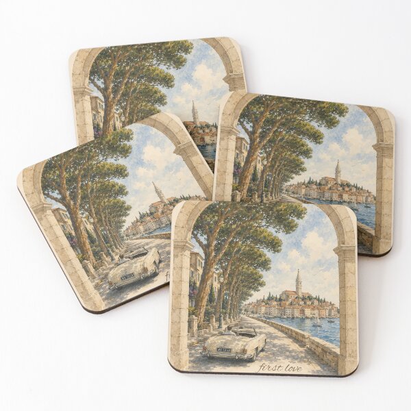 Item preview, Vintage Rovinj Croatia Travel designed and sold by ValMaDesign.