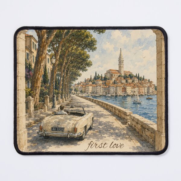 Item preview, Vintage Rovinj Croatia Travel designed and sold by ValMaDesign.