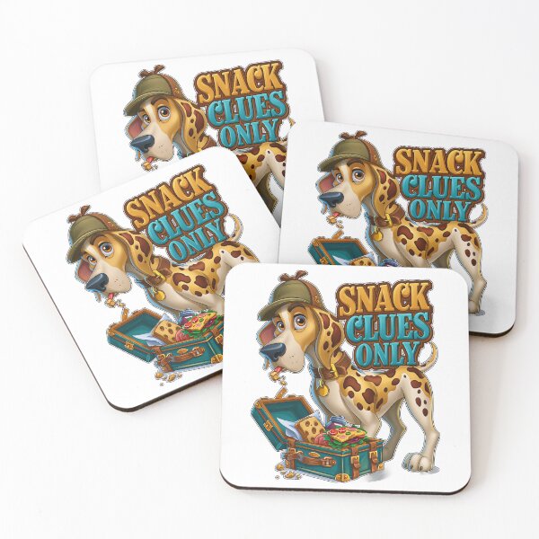 Item preview, Snack Clues Only Funny Detective Dog Lunch designed and sold by Marcikart.