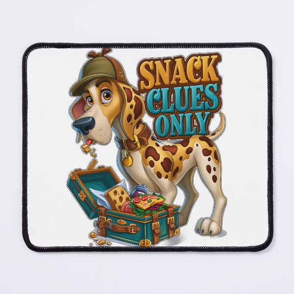 Item preview, Snack Clues Only Funny Detective Dog Lunch designed and sold by Marcikart.