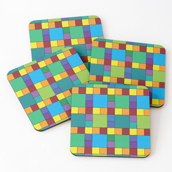 Item preview, Stained Glass Squares designed and sold by Qousqoza7.