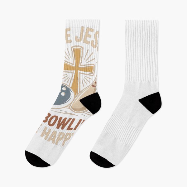 Item preview, Love Jesus Go Bowling Be Happy Christian Bowler designed and sold by SuperAndSocial.