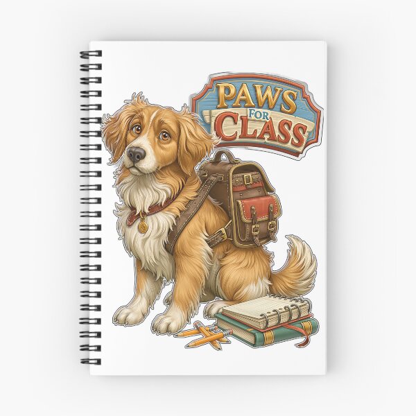 Item preview, Paws For Class Funny Back To School Dog Backpack designed and sold by Marcikart.