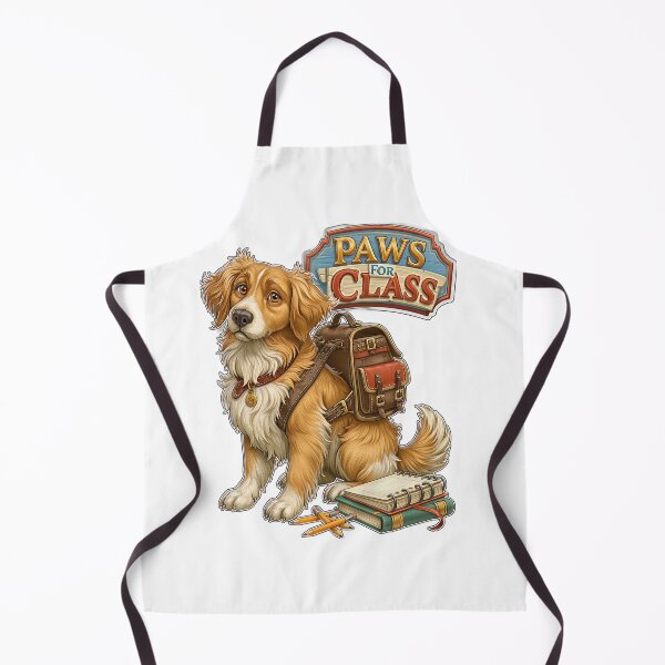 Item preview, Paws For Class Funny Back To School Dog Backpack designed and sold by Marcikart.