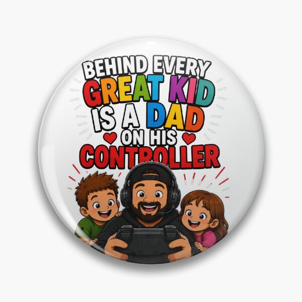 Item preview, Funny Gaming Dad Shirt For Gamer Fathers designed and sold by PINK FREE.