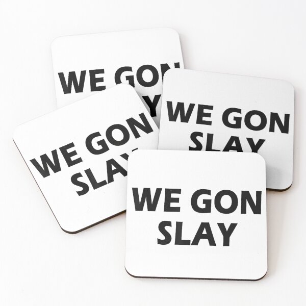 Item preview, We Gon Slay Tipografía negra audaz Diseño estético motivacional de empoderamiento femenino designed and sold by ObukiLantara.